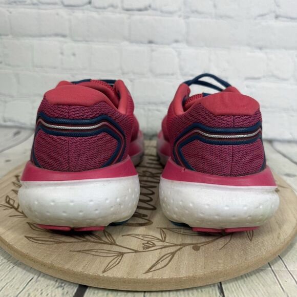 Brooks Glycerin 21 Sneakers Women Size 9.5 Pink Raspberry Estate Blue Run Shoes - Picture 4 of 11